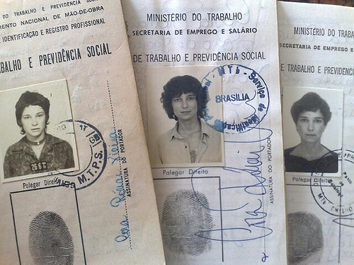 carteria de trabalho